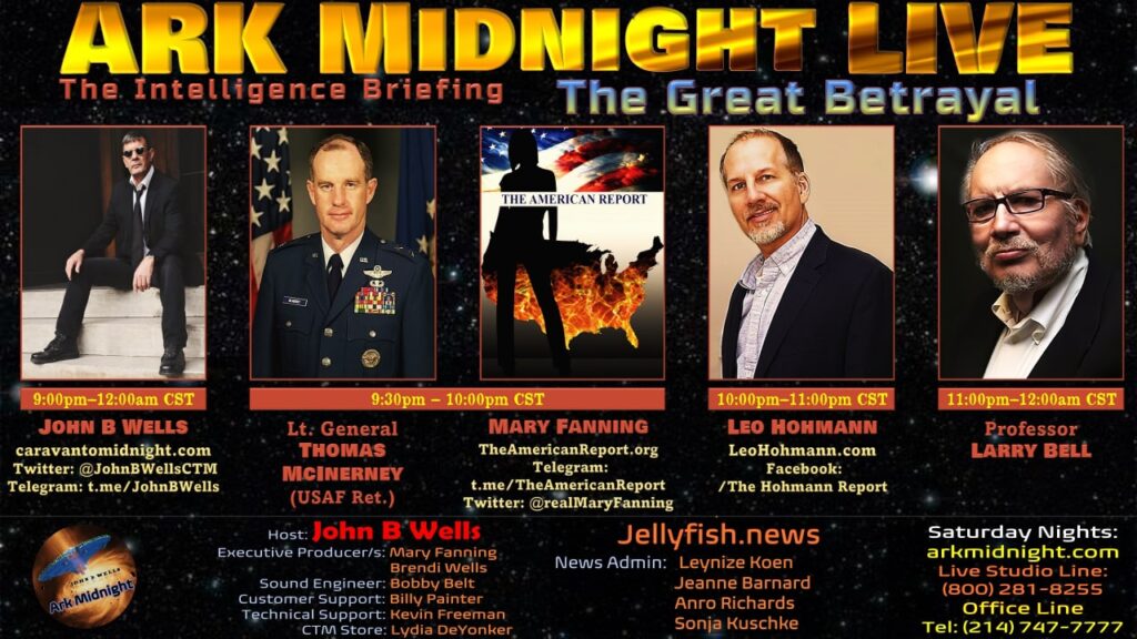 12 November 2022 - #ArkMidnight: The Intelligence Briefing / The Great Betrayal