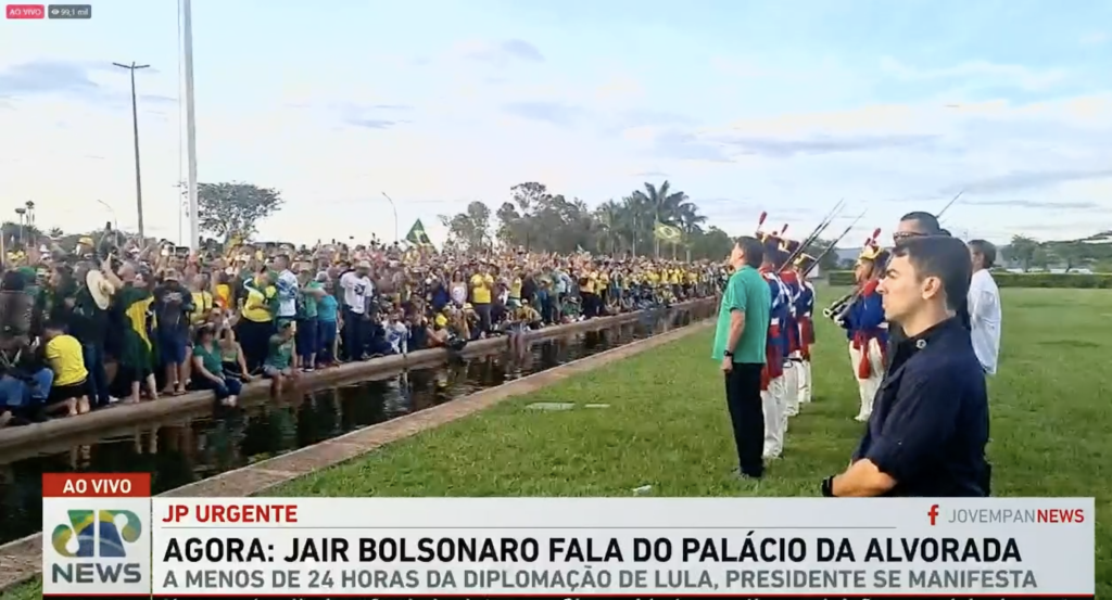 SEEMS TO HAVE BEEN PROOF OF LIFE FOR BOLSONARO – LIVE PLAY BY PLAY HERE OF EVENTS! BREAKING: President Bolsonaro About To Speak In Brazil