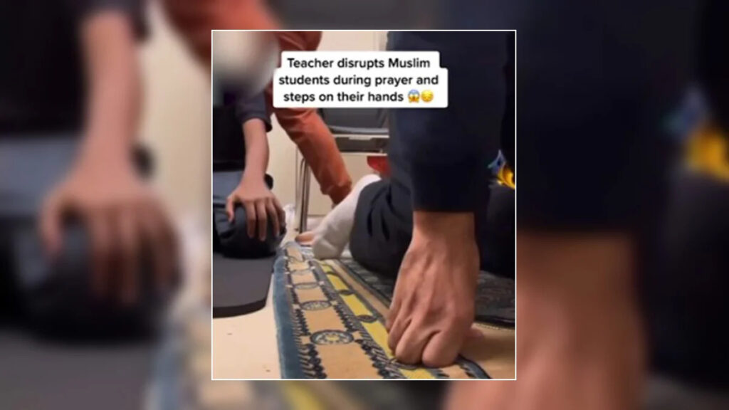 Outrageous! Teacher Fired For Interrupting Muslim Prayers