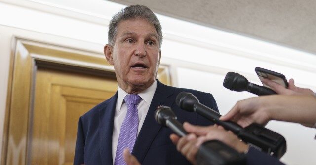 Manchin: It’s ‘Hard’ to Justify Voting for Omnibus and Being a Debt Hawk, ‘I’m Happy’ About the Earmarks We Got