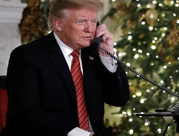 WATCH Trump’s Hilarious Santa Call