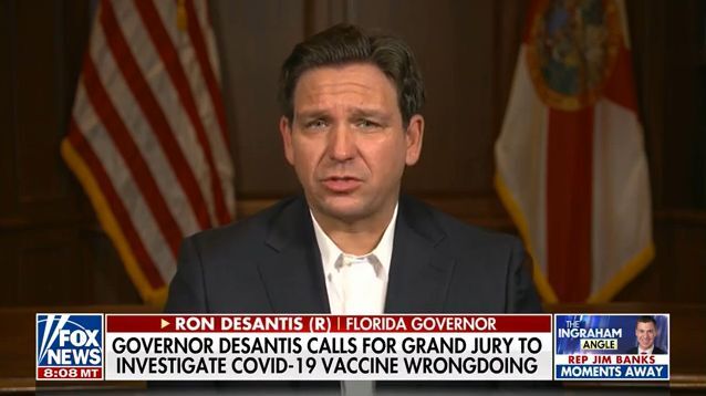 Governor Ron DeSantis Hasn’t Put A Stop To COVID Shots In Florida Even Though He Admits They’re Killing People