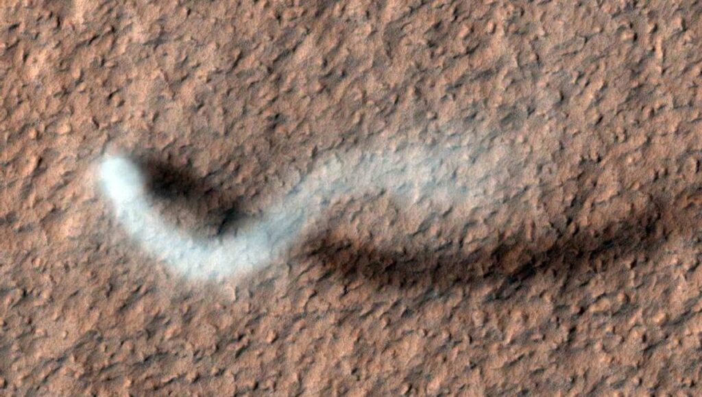 First-Ever Sounds Of A Dust Devil On Mars Revealed
