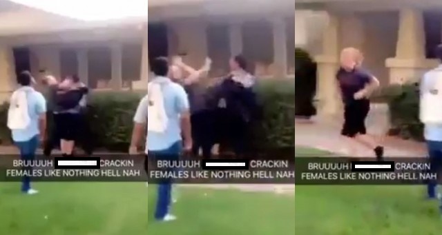SICK: Obama THUGS Surround White Woman And BEAT THE HELL Out Of Her, All Because Of One Item She… [VID]