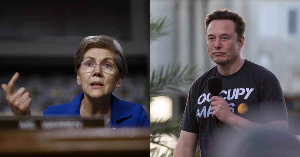 Elon Musk Strikes Back At Elizabeth Warren