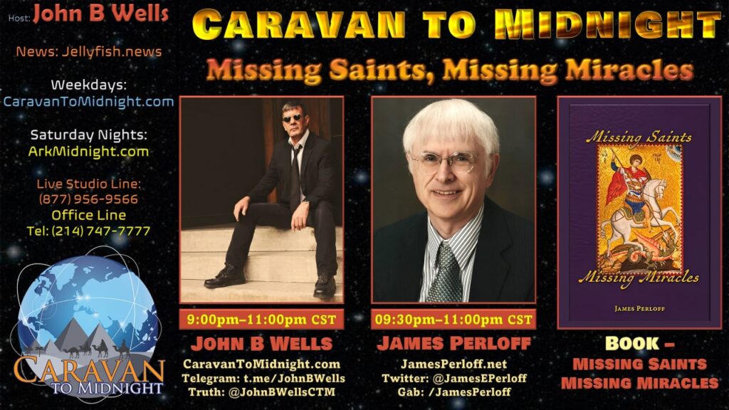 5 December 2022 - Caravan To Midnight Tonight - Missing Saints, Missing Miracles