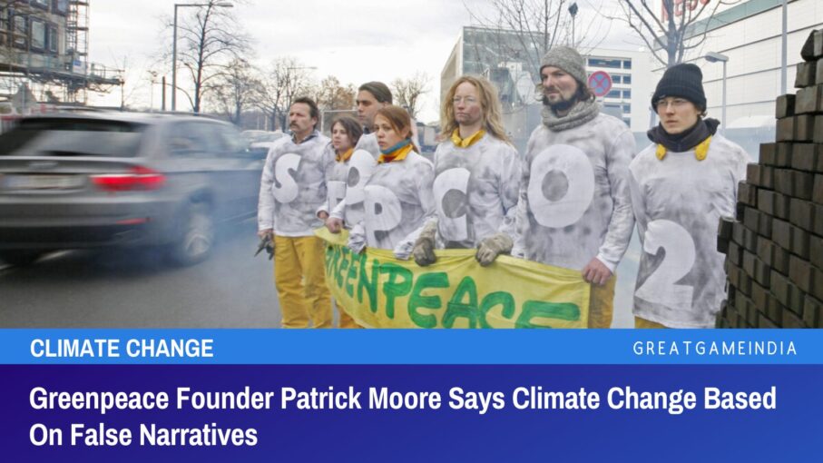 Greenpeace Founder Patrick Moore Says Climate Change Based On False Narratives