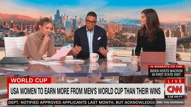 CNN’s Don Lemon Takes Heat for Telling Female Co-Hosts Men’s Sports Should Make More Money Than Women’s [VIDEO]