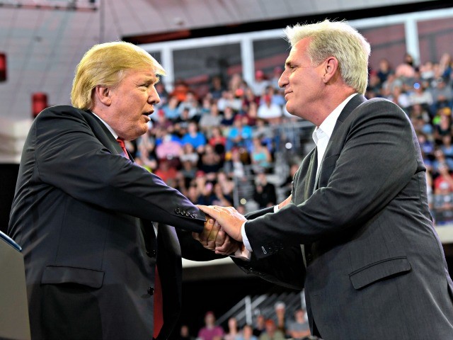 Exclusive – Trump Backs McCarthy for Speaker, Tells Opponents to Stand Down: ‘I Think He Deserves the Shot’