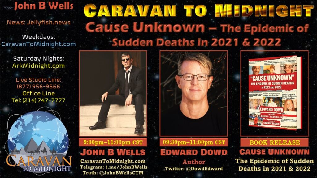 19 December 2022: #CTM Tonight - Cause Unknown – The Epidemic of Sudden Deaths