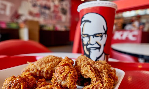 Nuggets of the future? KFC is working with a Russian bioprinting company to 3D-print CHICKEN meat using animal cells cultivated in a lab