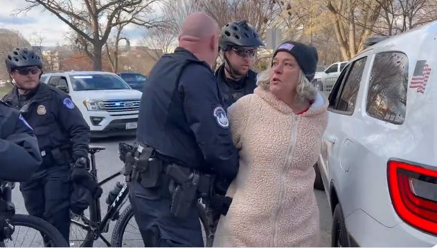 Capitol Police Thugs Arrest Ashli Babbitt’s Mother on Two-Year Anniversary of Her Daughter’s Murder