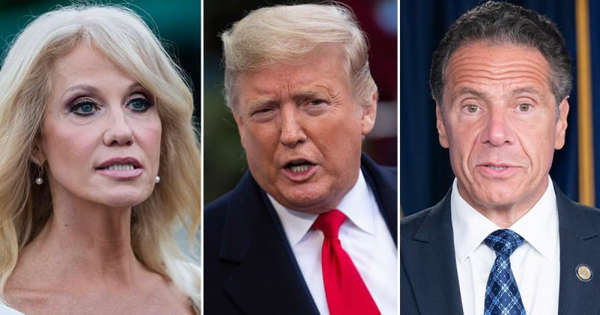 'This Is A Huge Betrayal': Kellyanne Conway Accused Of Backstabbing Donald Trump With Andrew Cuomo Alliance