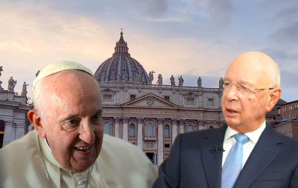 Vatican’s news outlet highlights Pope’s longstanding relationship with Klaus Schwab