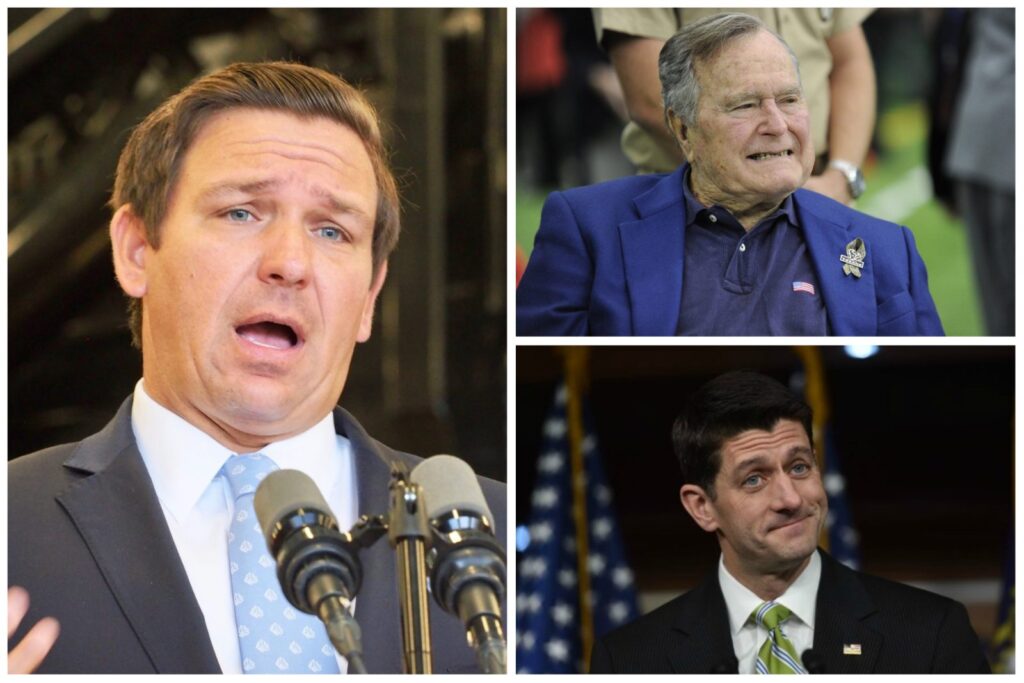 Before President Trump, Ron DeSantis Likened Himself to Paul Ryan and Said ‘Most Inspirational Person’ He Met was George Bush