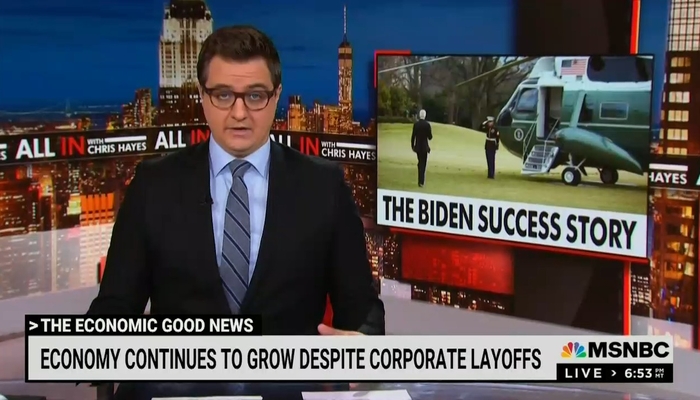 MSNBC's Hayes: Biden Economic Recovery Most Remarkable in U.S. History