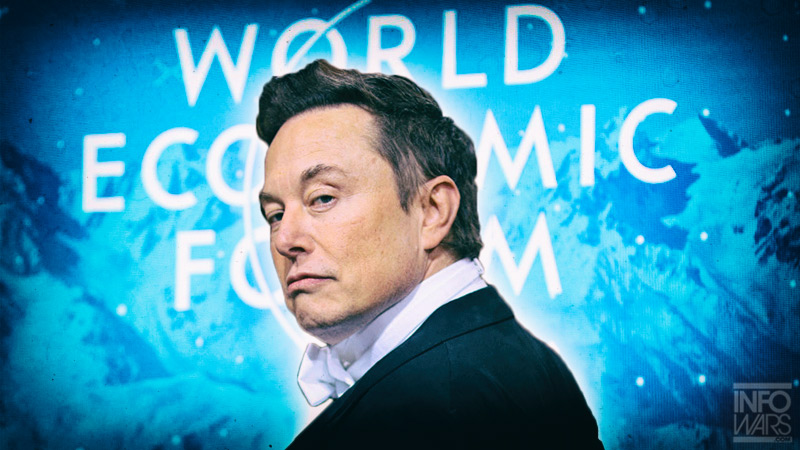 Elon Musk Blasts WEF: ‘Unelected World Government the People Never Asked For and Don’t Want’