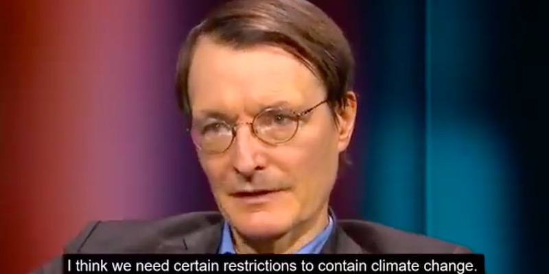 WATCH: German Health Minister Dismisses ‘Conspiracy Theory’ Of Climate Lockdowns… After Advocating For Them