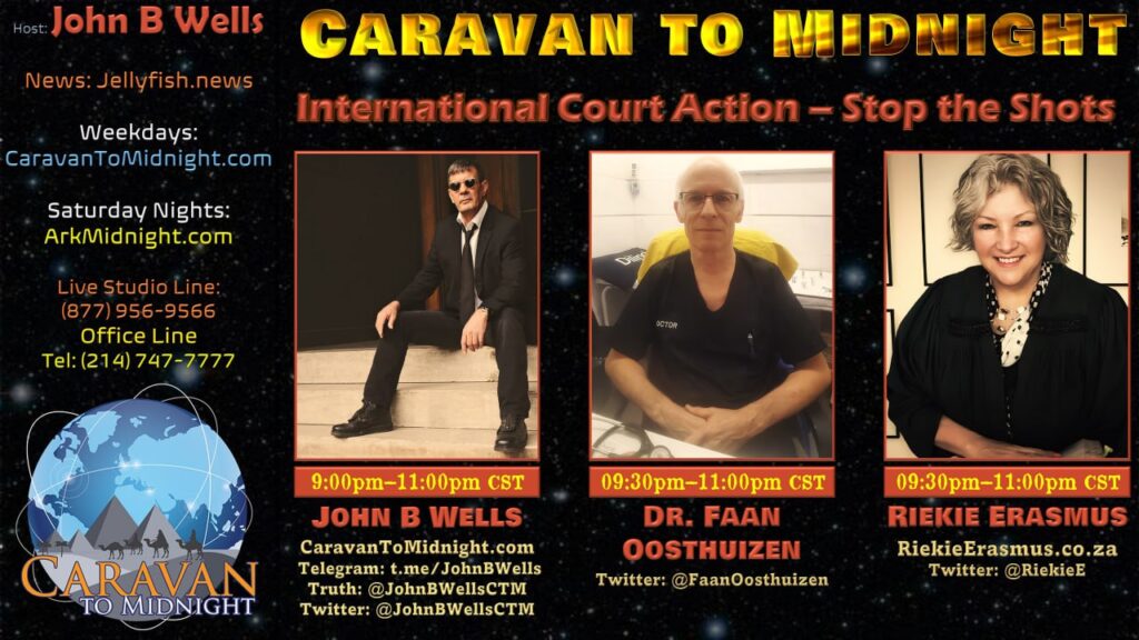 25 January 2023: #CTM Tonight - International Court Action – Stop the Shots