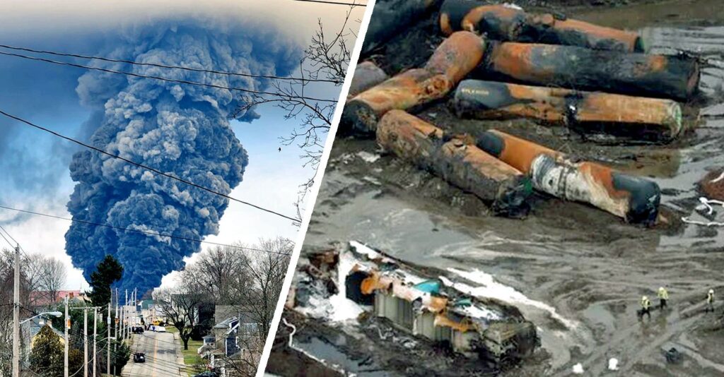 As Health Concerns Escalate After Ohio Train Disaster, Advocates Want to ‘Take Back Our Rail System From Greedy Profiteers’