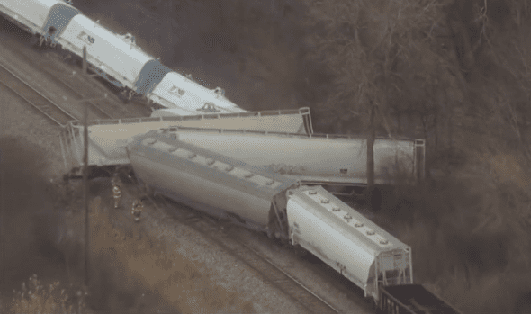 JUST IN: ANOTHER Train Carrying Hazardous Materials Has DERAILED in Michigan — What Is Going On?