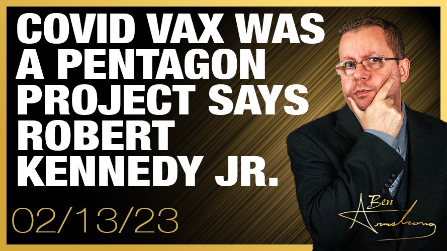 Pfizer and Moderna Didn’t Create Covid Vax, it was a Pentagon Project says Robert Kennedy Jr.