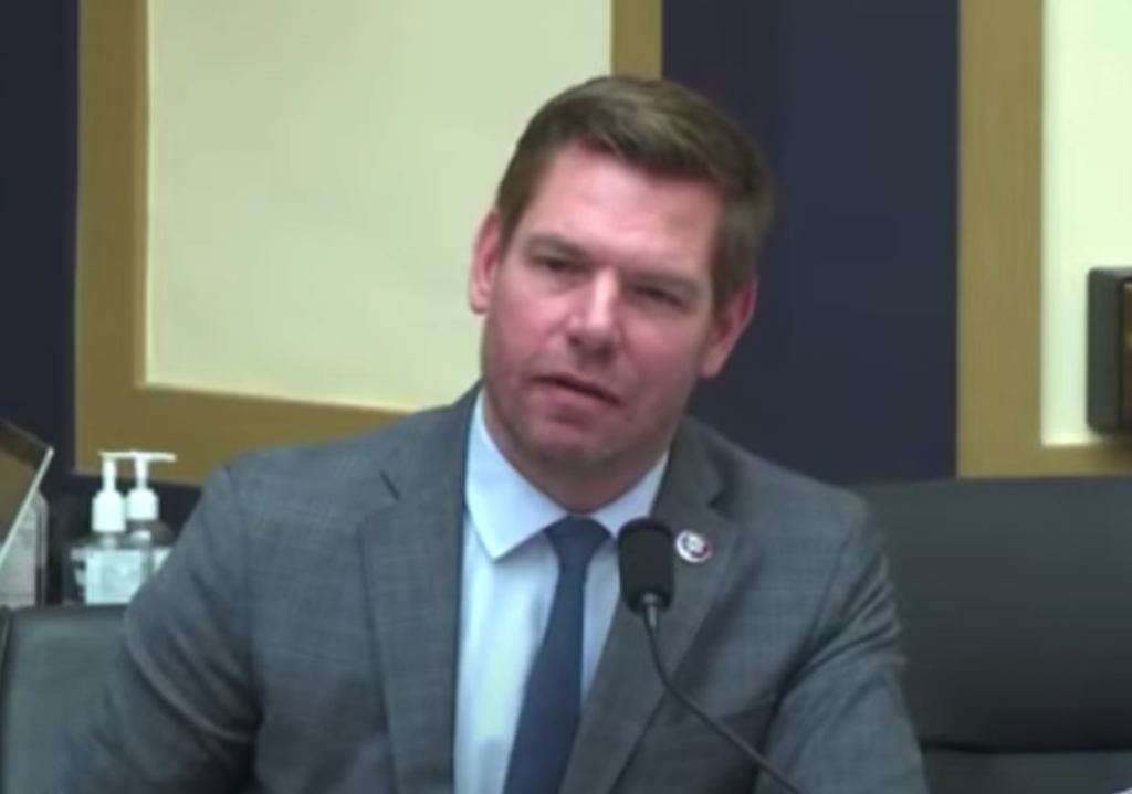 Swalwell Melts Down, Makes Desperate Attempt To Ban President Trump From Capitol