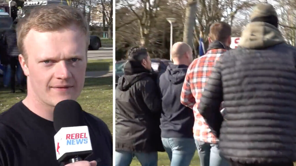 WATCH: Dutch undercover police arrest protest leader