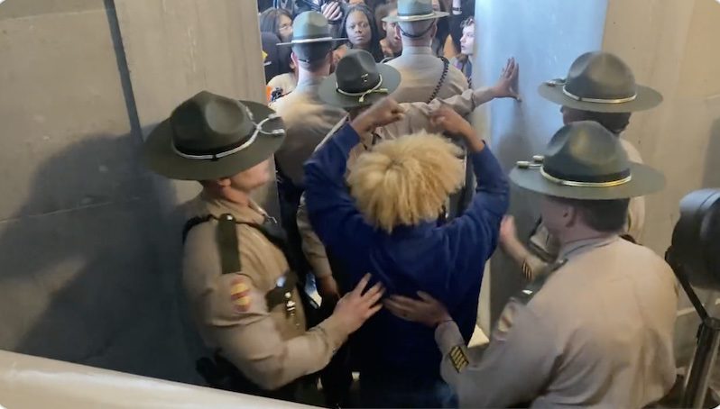BREAKING! Mob of Trans Insurrectionists BUST Into TN Capitol...Threaten Lawmakers: “No Action—No Peace!” Only 4 Days After Nashville Trans Shooter Slaughters 3 Children and 3 Adults