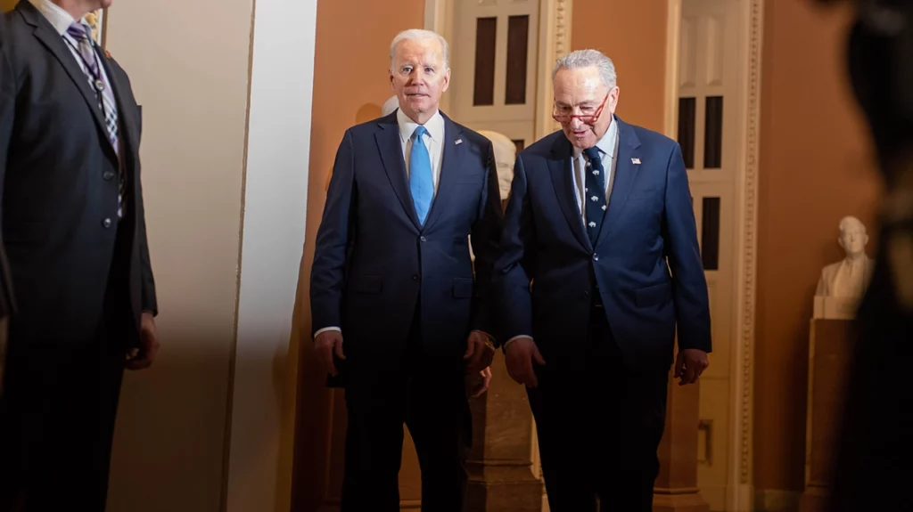 Biden launches battle on Capitol Hill with call for Medicare tax hike