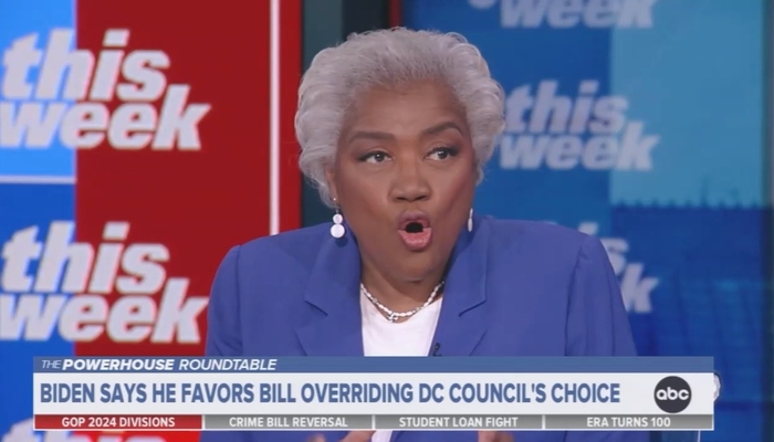 ABC's Brazile Lashes Out at Biden for Supporting Override of DC Crime Bill