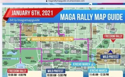 IT WAS A SET-UP! Feds Knew of Registered Trump Protests on January 6 Outside the US Capitol – Later They Entrapped THOUSANDS of Trump Supporters in ‘Restricted Area’ Where Protesters Had Permits to Rally