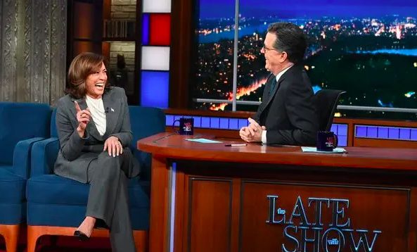 Late Night Host Stephen Colbert Humiliates Kamala Harris For Refusing to Answer What Her Role is as Biden’s VP [VIDEO]
