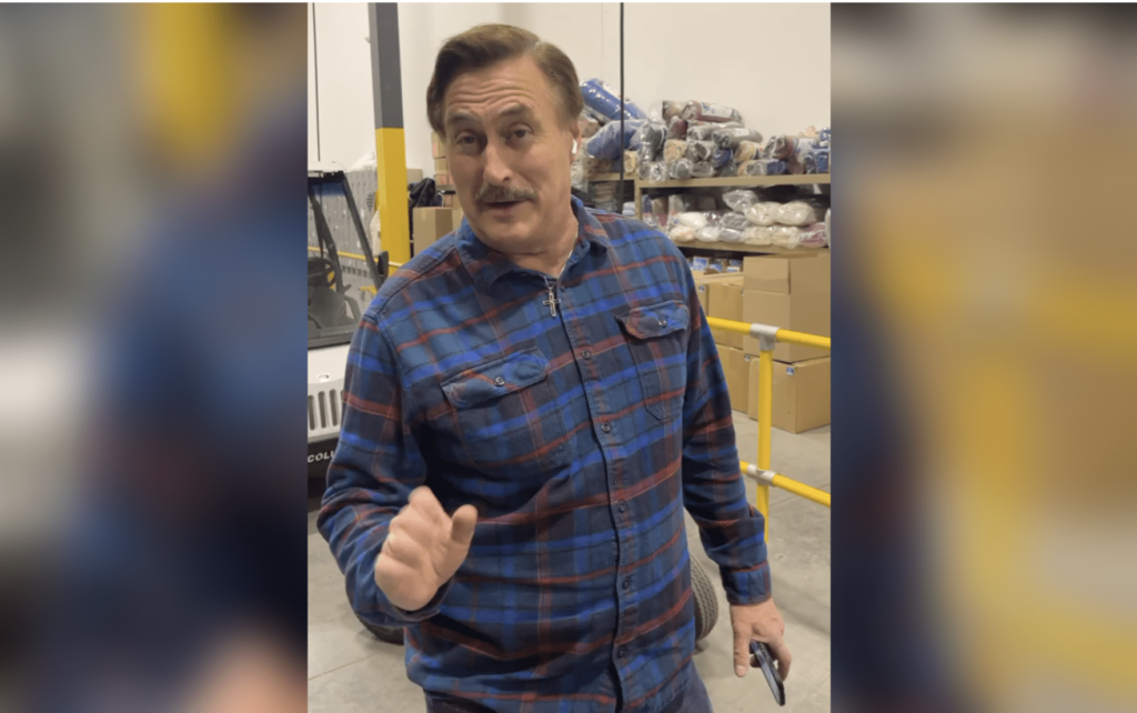 HOP IN: Mike Lindell Gives Exclusive Behind-The-Scenes Tour Of GIANT MyPillow Warehouse!