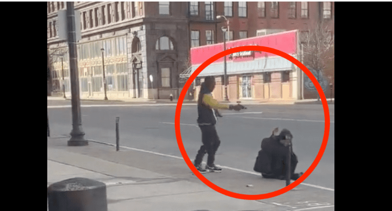 Homeless Man Shot ‘Execution Style’ In Broad Daylight As Onlookers Record [VIDEO]