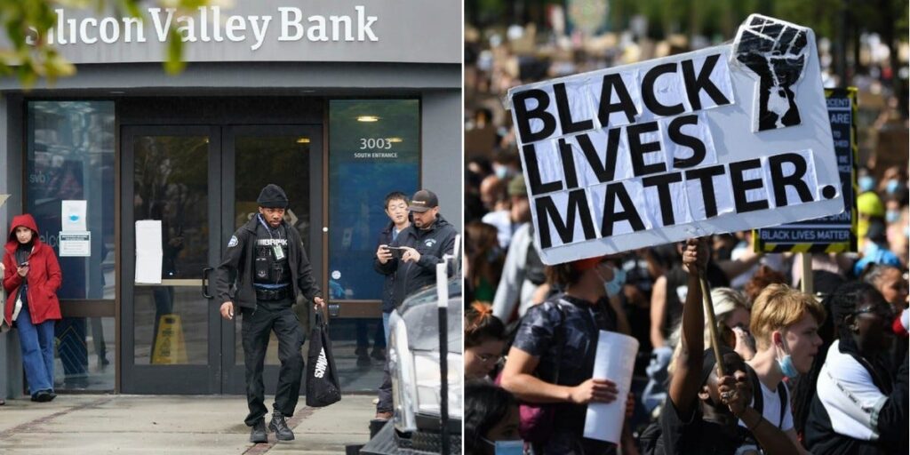 Silicon Valley Bank Getting a Biden 'Bailout' Was a Massive Donor to Black Lives Matter