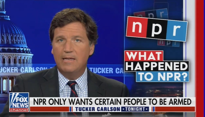 Tucker Slams NPR for Only Supporting Gun Ownership for Trans People
