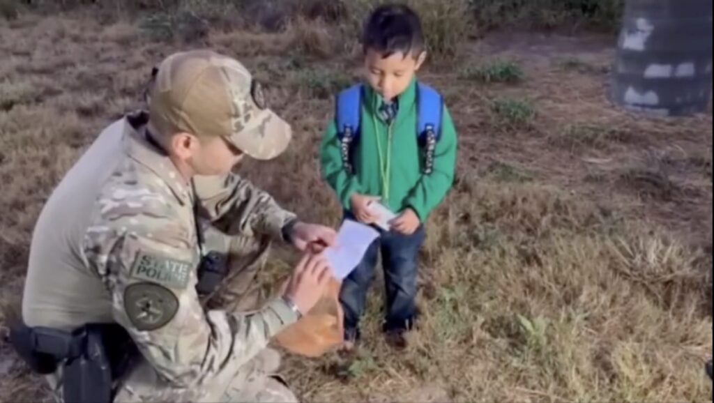BIDEN’S AMERICA: 2-Yr-Old Abandonded Boy Found By TX State Police On Border By Himself With One Toy and Disturbing Note Inside His Backpack [VIDEO]