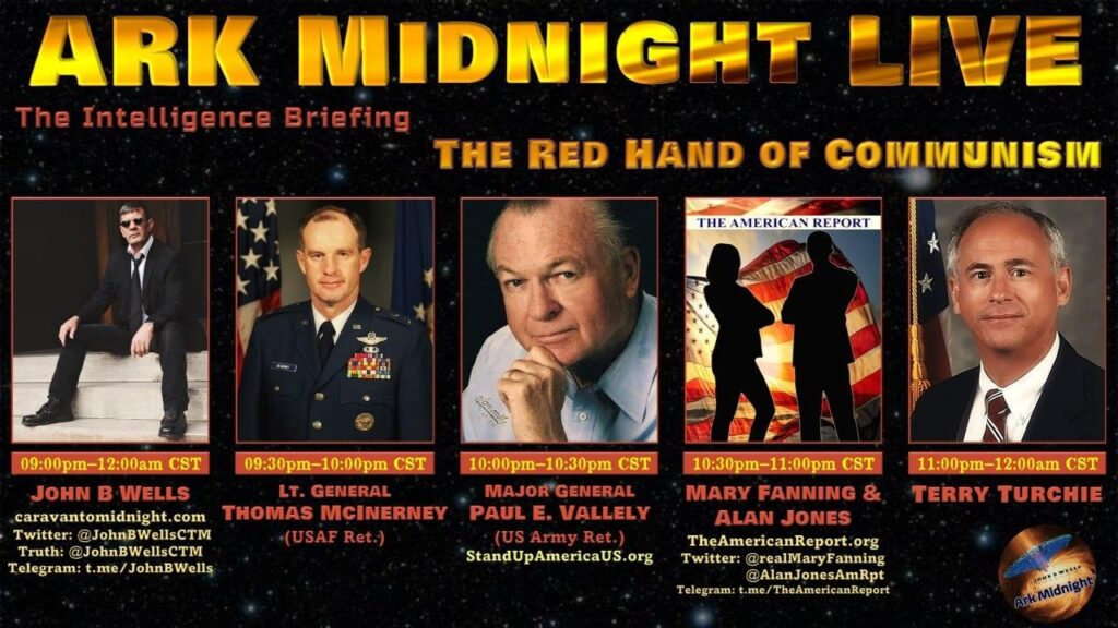 11 March 2023 - Ark Midnight - The Intelligence Briefing / The Red Hand of Communism