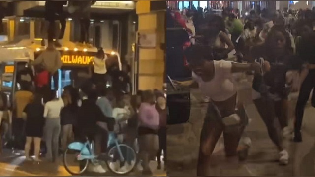 'Large Group' Riots in the Streets of Chicago, Two Teens Shot, Drivers Attacked, Cars Set Ablaze
