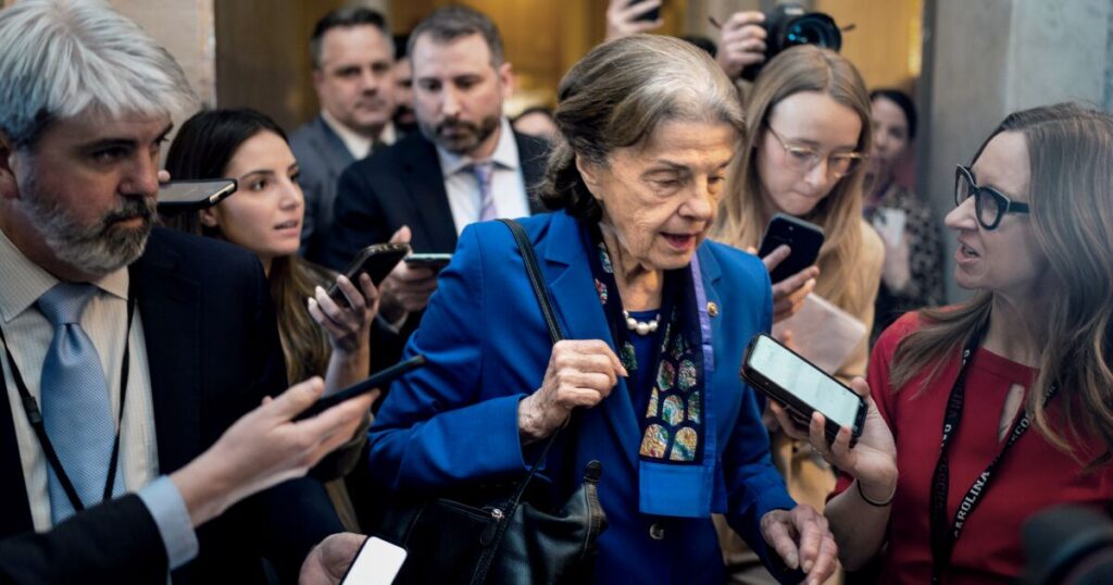 Feinstein, facing calls to resign, vows to return to Senate but asks to step away from committee