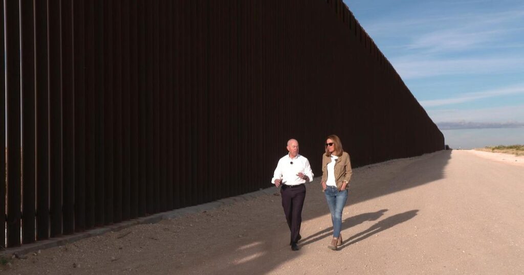 60 MINUTES - NEWSMAKERS Homeland Security Secretary Alejandro Mayorkas won't call immigration at southern border a crisis