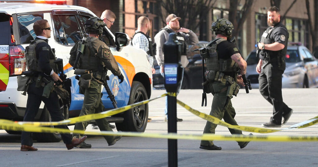 4 killed, 8 injured in downtown Louisville shooting; suspected gunman dead