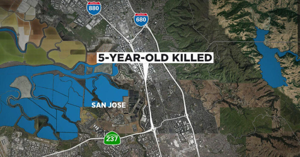 5-year-old girl shot and killed on San Francisco Bay Area highway