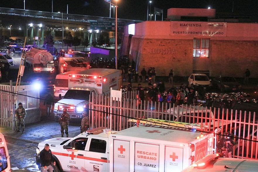 Mexican officials arrest 5 in connection with deadly immigration center fire