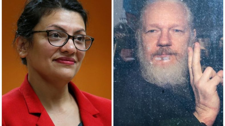 Rep. Rashida Tlaib Leads Progressive Congressional Push to Free WikiLeaks Founder Julian Assange