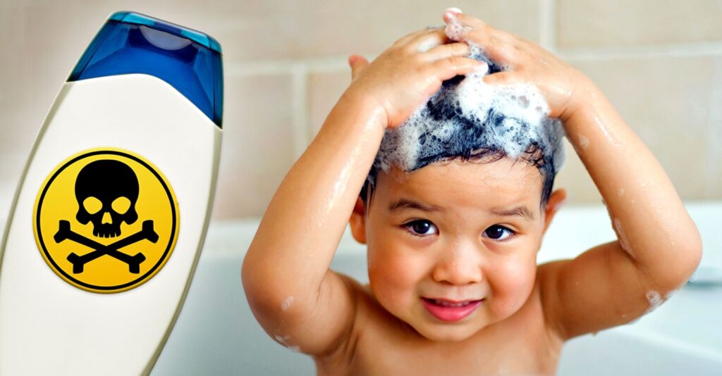 Top 10 Most Hazardous Cosmetic Products Include a Shampoo for Kids