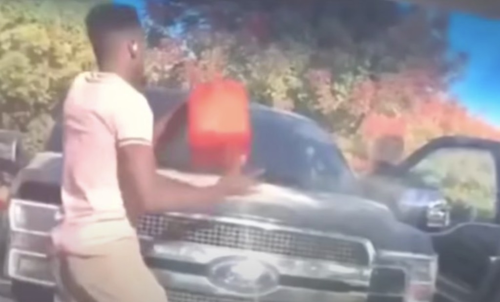 Prankster Gets Instant Karma For Pouring Gasoline On CCW Holder’s Truck
