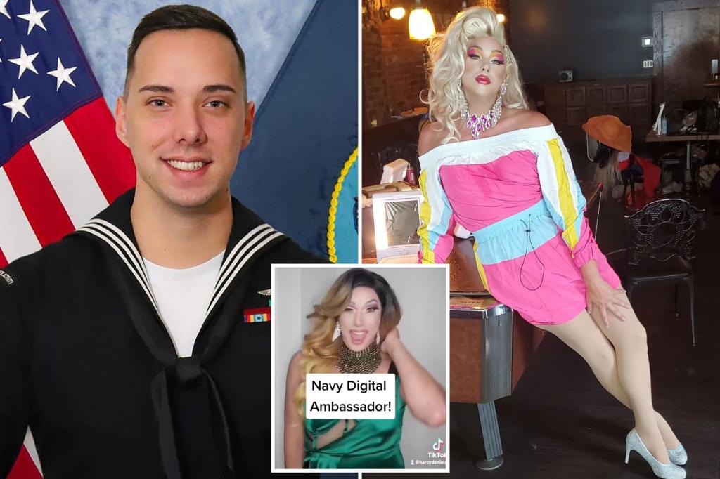 US Navy hires active-duty drag queen to be face of recruitment drive