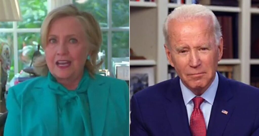 What Hillary Clinton Said About Biden's Age Is Not Good News for Him